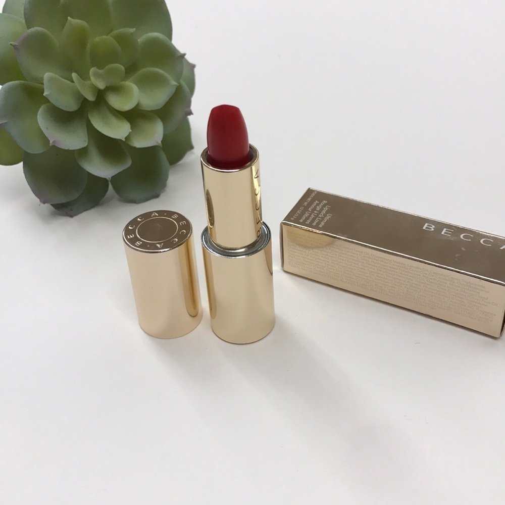 🆕BECCA-Lipstick Love-Crimsom - Picture 3 of 6